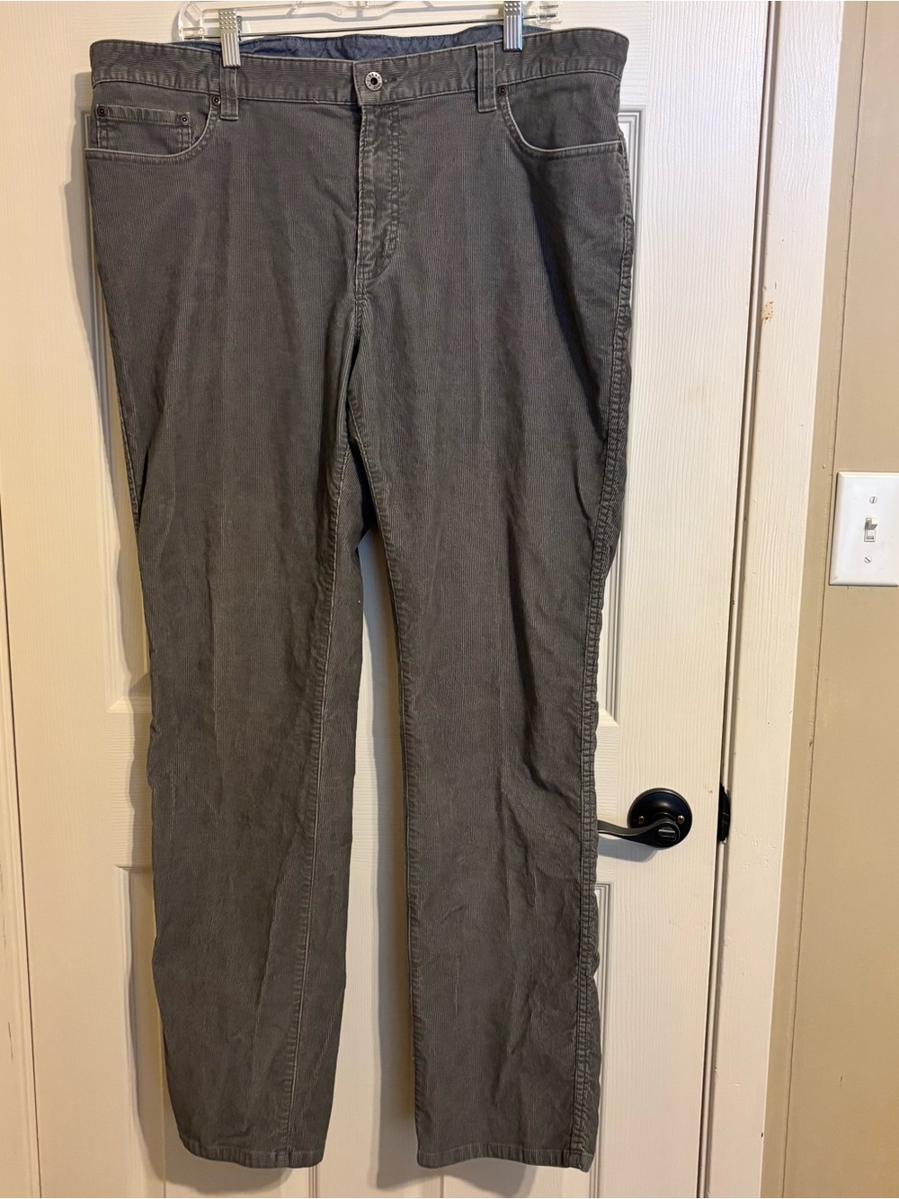 L.L. Bean Men's Charcoal Gray Chinos